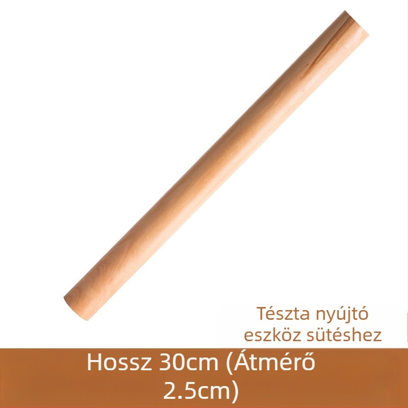 Sodrófa háztartási tömörfa sodrófa sodrófa tapadásmentes ébenfa sodrófa gombócbőr konyhai nagykereskedelem