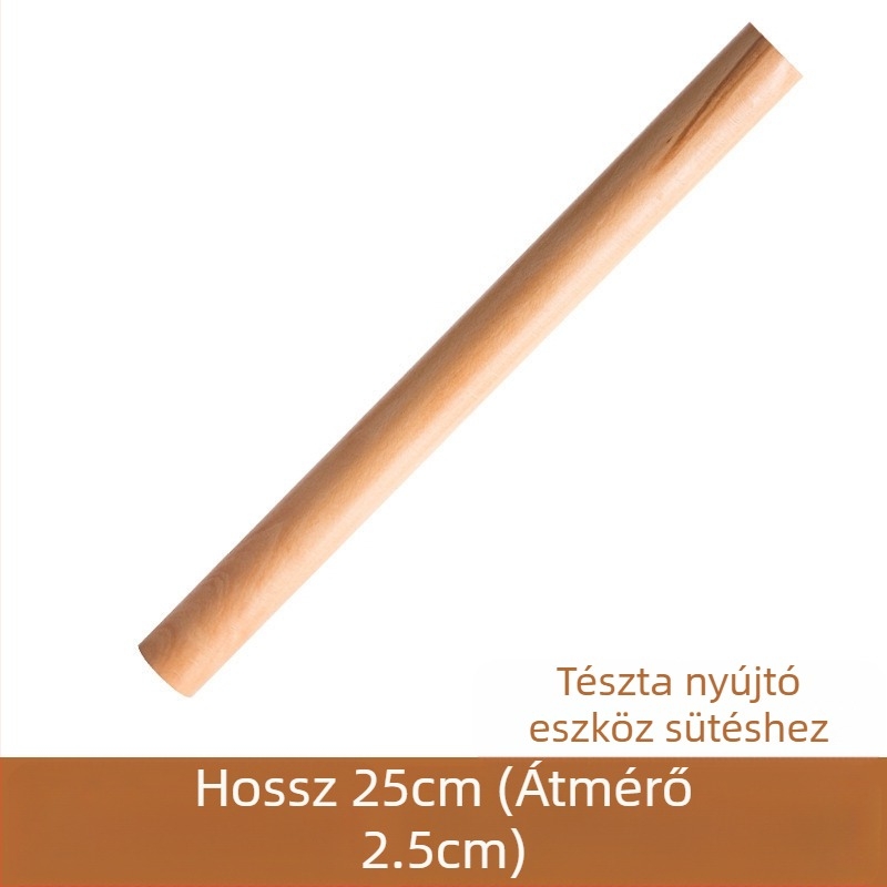 Sodrófa háztartási tömörfa sodrófa sodrófa tapadásmentes ébenfa sodrófa gombócbőr konyhai nagykereskedelem