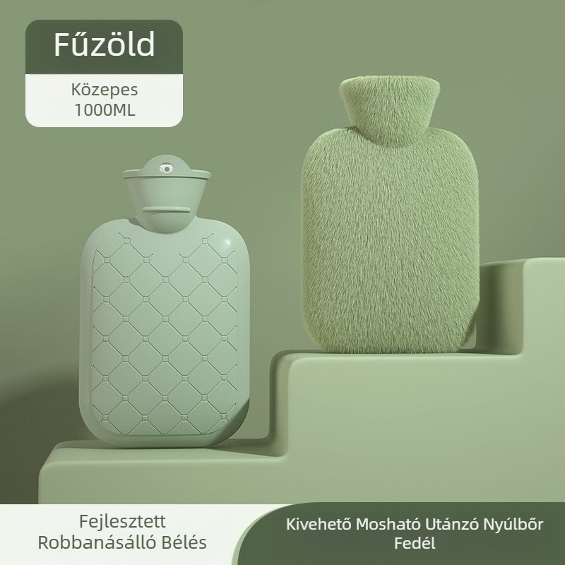 Meleg vizes zsák, újratölthető kézmelegítő, robbanásbiztos, kivehető és mosható, meleg baba, meleg hideg öv, menstruációs meleg hasra