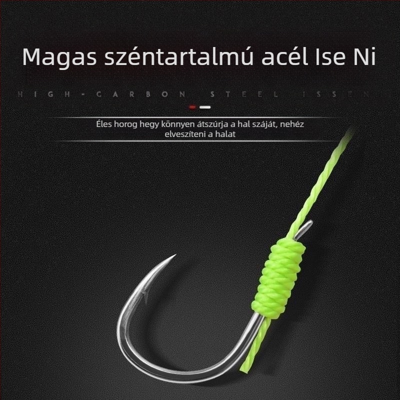Függőzésgátló alsó robbanás horog Karcolásgátló Ishini horog dobóbot tengeri horgászbot csoportos horgásztárgy nagy rugós bomba horog