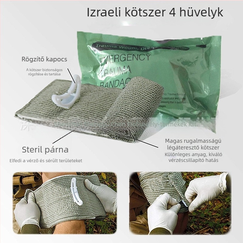 Kültéri elsősegélycsomag, túlélőeszköz-készlet, vadon élő tároló, vészhelyzeti készlet, többfunkciós taktikai terepi elsősegély-kellékek