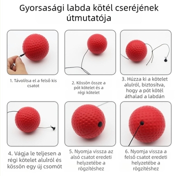 Boksz reakciólabda fejre szerelt dekompressziós szellőzőlabda varázslatos ökölvívó gyorsasági labda családi edző ütőlabda fitneszgép