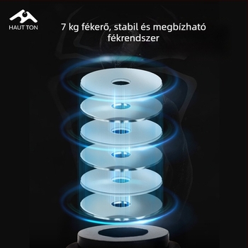 Hao Dun Black Thunder Strong Water Drop Wheel Light Thunder Heavy Thunder Univerzális 7KG fékezőerő Single Rocker 51 Luya horgászkerék