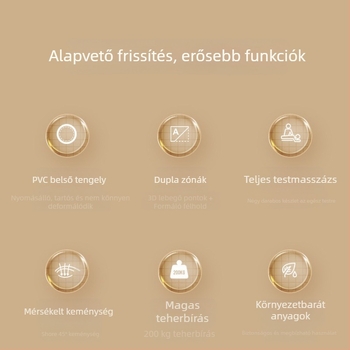 Jóga habhenger fitnesz karcsúsító lábgyakorlat masszázs nyújtó hab farkasfogú botgyári karcsúsító lábkészülék