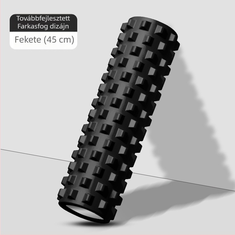 Jóga habhenger fitnesz karcsúsító lábgyakorlat masszázs nyújtó hab farkasfogú botgyári karcsúsító lábkészülék