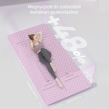 Zhenle lányoknak szóló speciális jógaszőnyeg, csúszásmentes, vastagított és szélesített, sport- és táncszőnyeg, hangszigetelő, ütéscsillapító, fitneszszőnyeg
