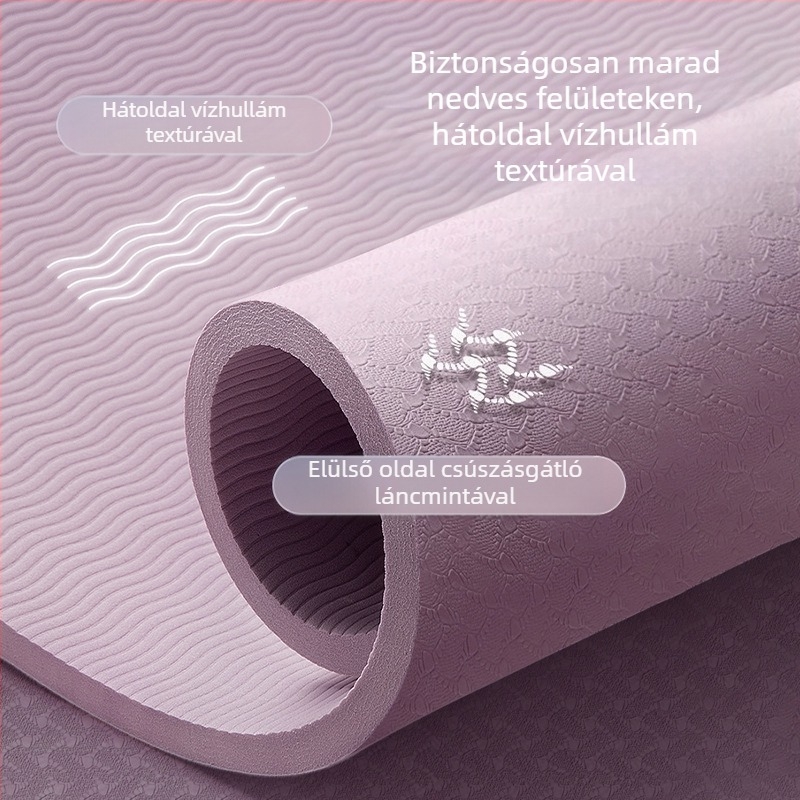 Zhenle lányoknak szóló speciális jógaszőnyeg, csúszásmentes, vastagított és szélesített, sport- és táncszőnyeg, hangszigetelő, ütéscsillapító, fitneszszőnyeg