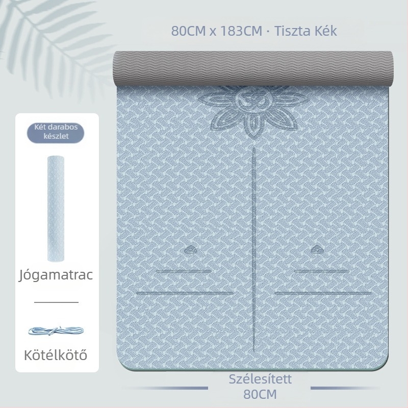 Zhenle lányoknak szóló speciális jógaszőnyeg, csúszásmentes, vastagított és szélesített, sport- és táncszőnyeg, hangszigetelő, ütéscsillapító, fitneszszőnyeg