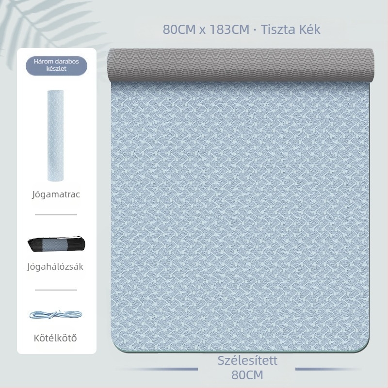 Zhenle lányoknak szóló speciális jógaszőnyeg, csúszásmentes, vastagított és szélesített, sport- és táncszőnyeg, hangszigetelő, ütéscsillapító, fitneszszőnyeg