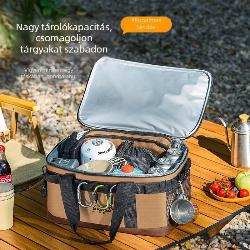 Kültéri, határokon átnyúló, hordozható, taktikai szigetelőzsák, nagy kapacitású, hordozható, többfunkciós, szivárgásmentes tárolózsák