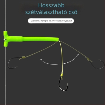 Vadászat új, tekercselésgátló zsinóros horgászkészlet tengeri bothoz, Isekin hüvely, Maru World speciális horgászhorog tengeri horgászathoz