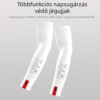 Új jég ujjú férfi és női nyári naptej ujjak kar ujjak motorozáshoz vékony kar ujjak lélegző jég selyem ujjak