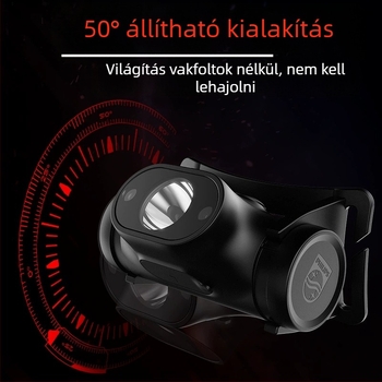 Philips SFL1851 ultra könnyű intelligens érzékelős fejlámpa kültéri túrázáshoz, kempingezéshez, járőrözéshez, fejre szerelhető fejlámpa