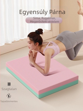 Balance Soft Pad Lapos Pad Támaszőnyeg Rehabilitációs Stabil Könyökpárna Puha Összecsukható Puha Kanapé Csúszásgátló Törzs Edzőszőnyeg Otthonra