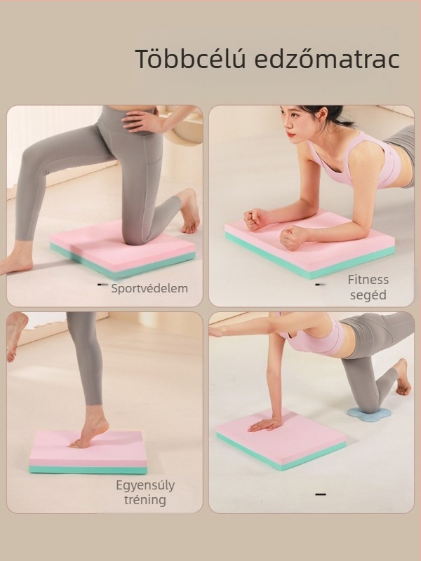 Balance Soft Pad Lapos Pad Támaszőnyeg Rehabilitációs Stabil Könyökpárna Puha Összecsukható Puha Kanapé Csúszásgátló Törzs Edzőszőnyeg Otthonra