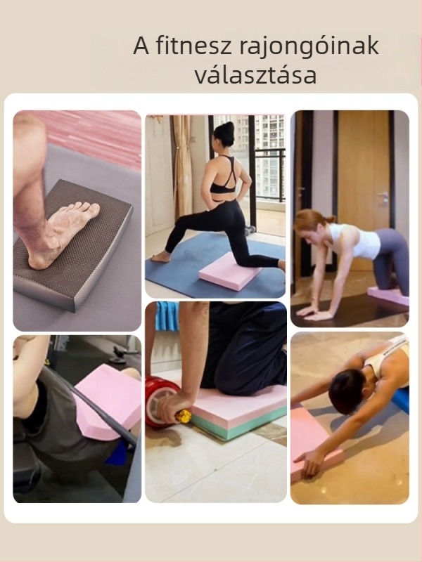 Balance Soft Pad Lapos Pad Támaszőnyeg Rehabilitációs Stabil Könyökpárna Puha Összecsukható Puha Kanapé Csúszásgátló Törzs Edzőszőnyeg Otthonra