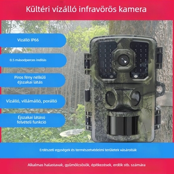 határokon átnyúló infravörös vadvédelmi kamera kültéri HD vadászkamera éjjellátó követő indukciós vadászkamera gyümölcsös