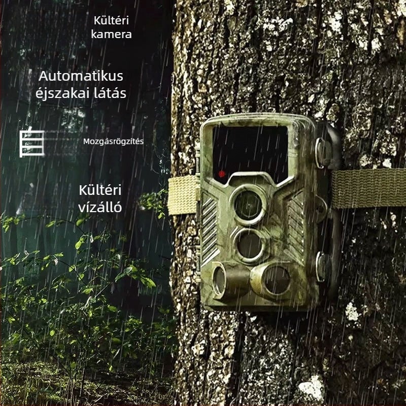 határokon átnyúló infravörös vadvédelmi kamera kültéri HD vadászkamera éjjellátó követő indukciós vadászkamera gyümölcsös