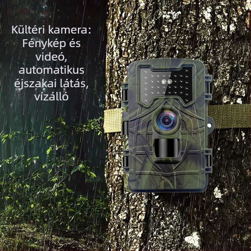 határokon átnyúló infravörös vadvédelmi kamera kültéri HD vadászkamera éjjellátó követő indukciós vadászkamera gyümölcsös