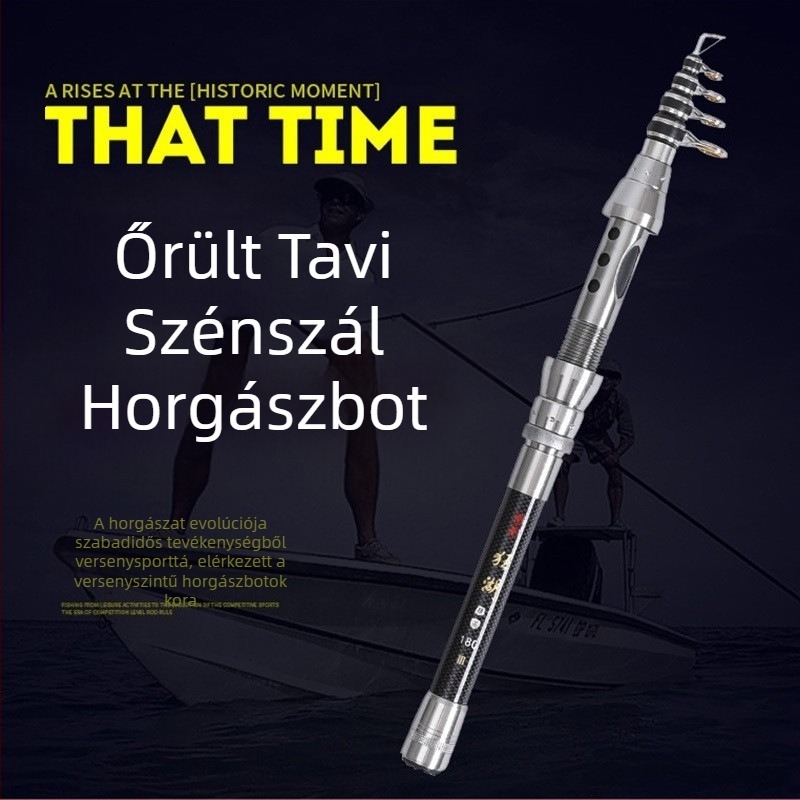 Fisherman Bang Mini Horgászbot Távirányítós Dobóbot Szuper Kemény Rövid Szekciójú Tengeri Horgászbot Karbon Dobóbot Tengeri Horgászbot Dobóbot Ruha Komplett Szett
