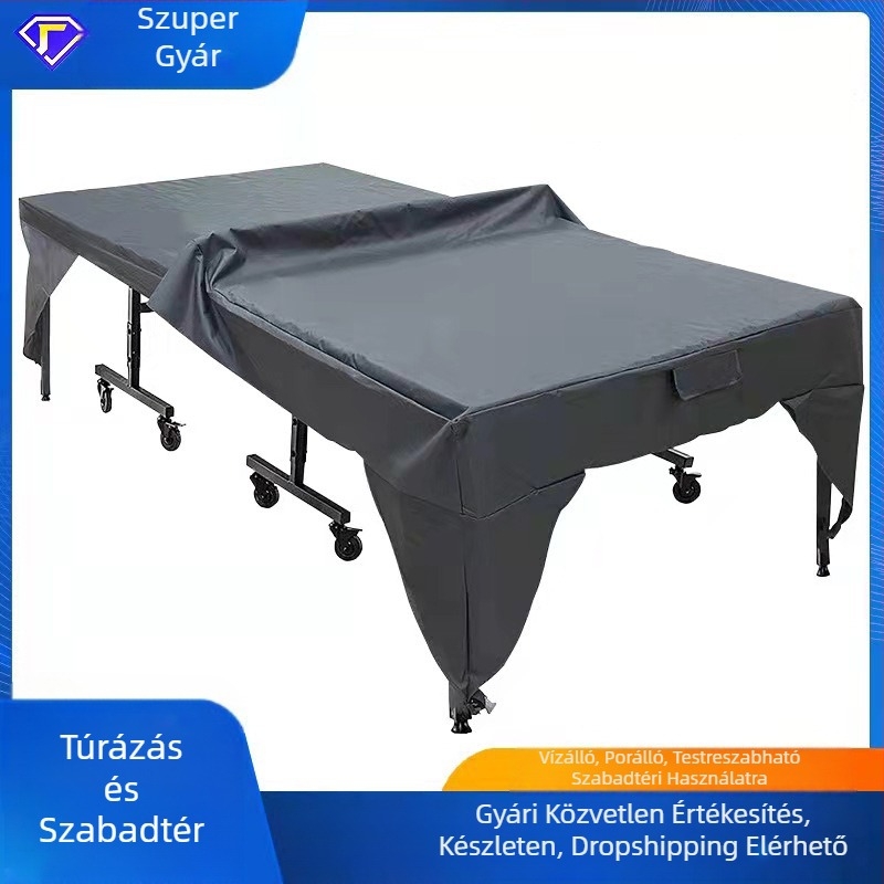Gyári nagykereskedelmi kültéri pingpongasztal porvédő udvari terasz esőálló fényvédő csempe pingpongasztal huzat