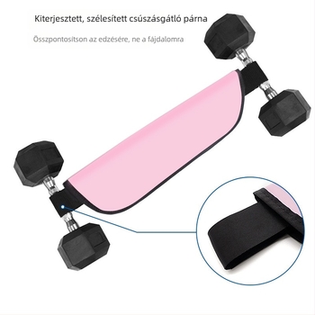 Csípőtámasztó öv Csípőtámasztó öv Súlyzós súlyzós fitneszgyakorlat Csípőedző támasztó öv
