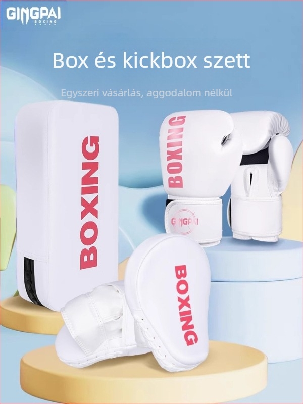 Bokszkesztyűk Kézi célpont Láb célpont Felnőtt Gyermek Bokszütő Edzőfelszerelés öltöny Sanda Harcoló Férfi és Női Professzionális Lélegző