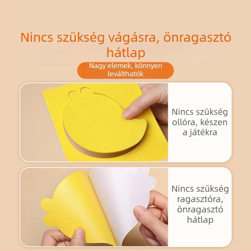 Gyermek kézzel készített diy3D sztereó Eva matricák hercegnő óvodai gyártási anyagcsomag lányoknak oktató matrica játékok