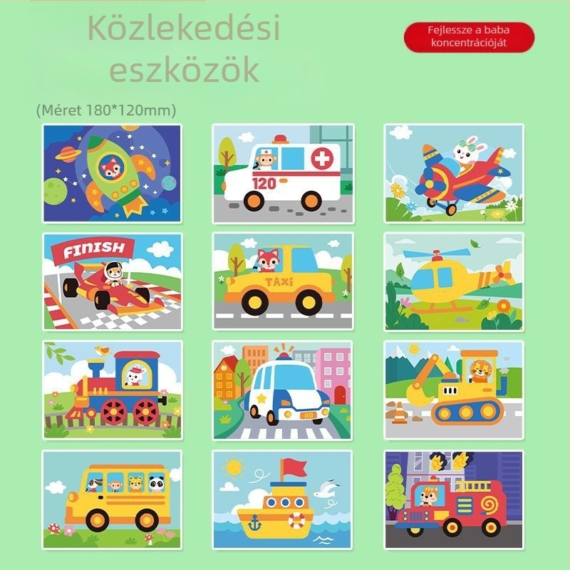 Gyermek kézzel készített diy3D sztereó Eva matricák hercegnő óvodai gyártási anyagcsomag lányoknak oktató matrica játékok