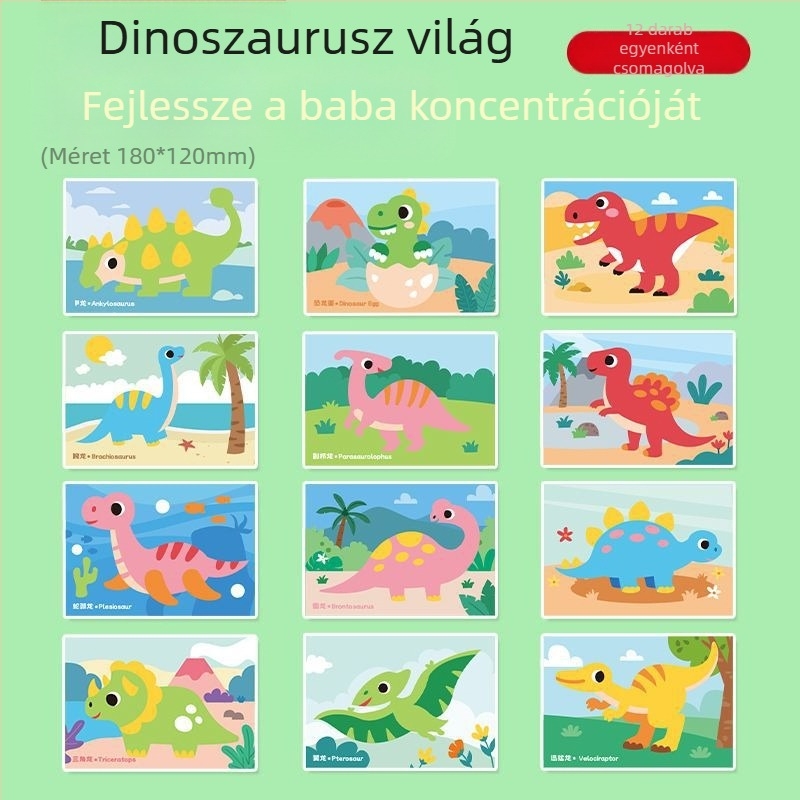 Gyermek kézzel készített diy3D sztereó Eva matricák hercegnő óvodai gyártási anyagcsomag lányoknak oktató matrica játékok