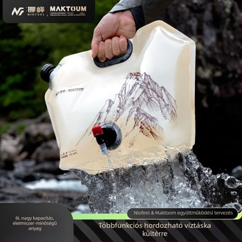 Nuofeng | Makotu Joint Water Bag 8L kültéri kemping víztároló táska összecsukható víztároló táska kemping víztároló táska