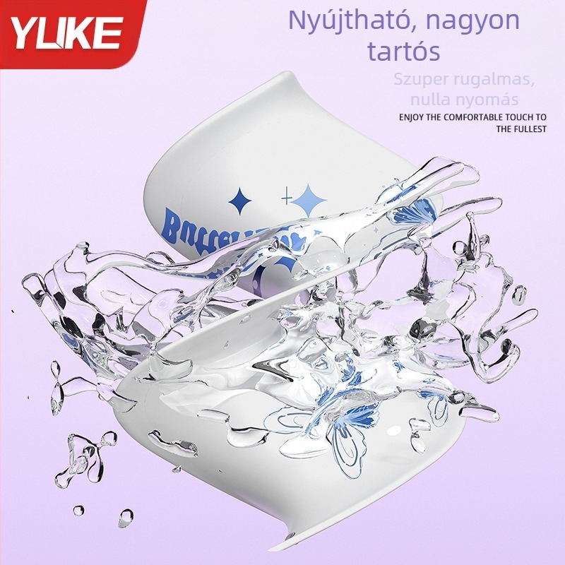 Úszósapka Női fejre való szilikon vízálló klórmentes hosszú haj plus size fülvédő felnőtt férfi kétoldalas nyomtatott úszósapka