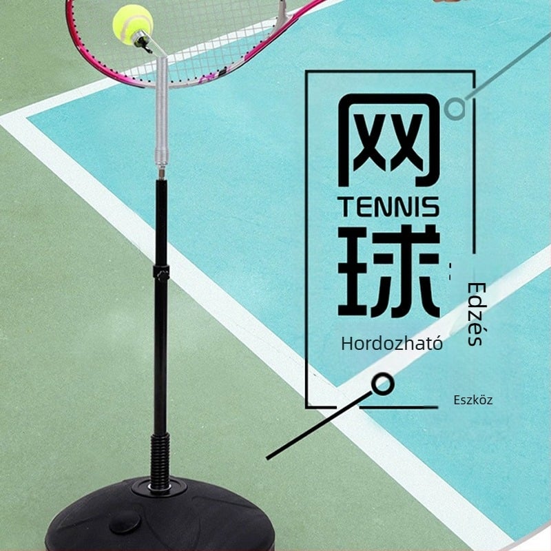 Beltéri tenisz edzőgép emelő szimulátor tenisz lendítés kültéri pick labda fix akció gyakorlat