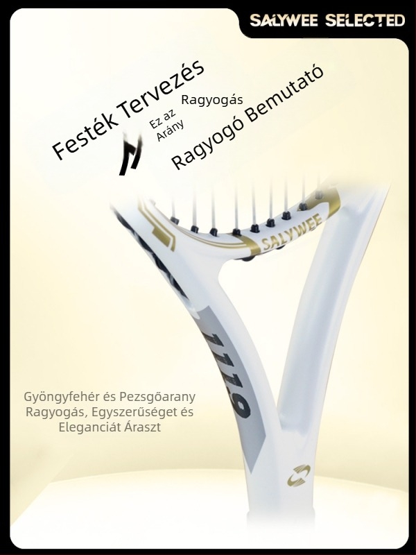 SALYWEE teljes karbonból készült teniszütő ütéscsillapítással, csavarodásgátlóval, professzionális versenysportolóknak, férfiaknak és nőknek, határokon átnyúló, nagy kiárusítás