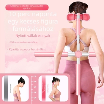 Jóga testbot nyitott váll nyitott hát műtárgy testforma álló testtartás púpos gerinckorrekció kereszt szépség hátbot edzőbot
