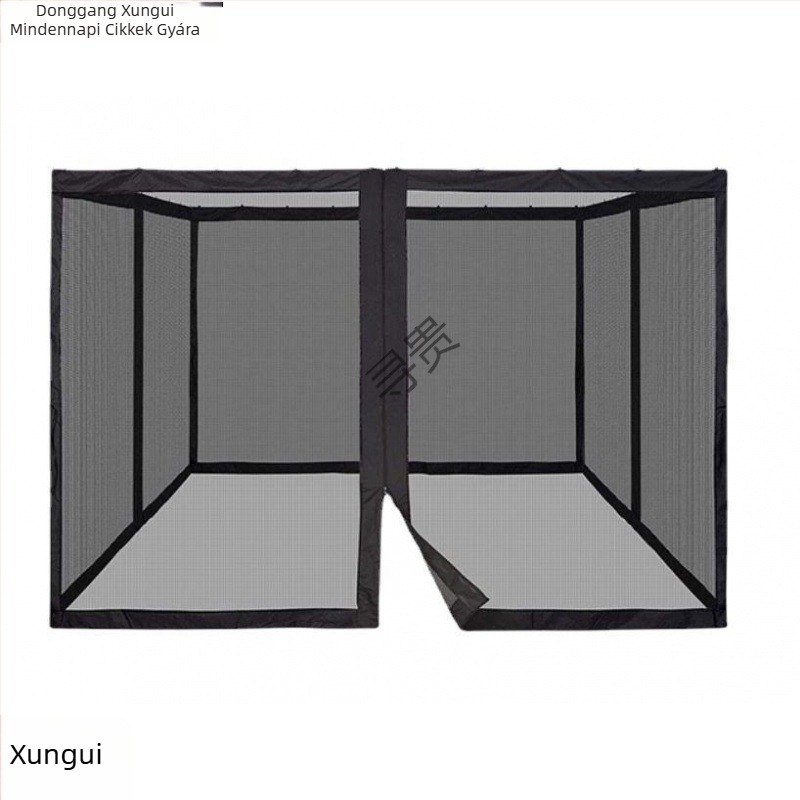 Szúnyogriasztó sátor kültéri, szabadon építhető, gyorsan nyitható, hordozható sátor pavilon, lélegző hálós, kültéri kerti udvari szúnyogháló