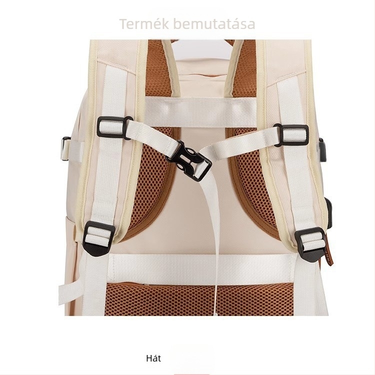 Amazon Hot Backpack diáktáska divatos számítógéptáska lány tároló, minden mérkőzésre alkalmas, nagy kapacitású utazóhátizsák