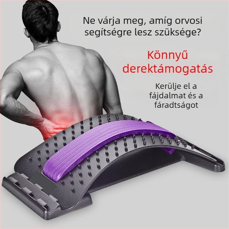 Ágyéki nyugtató eszköz ágyéki masszírozó beltéri fitneszberendezés ágyéki támasz nyújtó vontatógyár