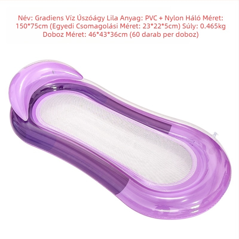 Felnőtt felfújható úszó és vízelvezető függőágy úszóágy rajzfilmfigura úszó állatos tartó unikornis úszógyűrű felnőtt úszógyűrű