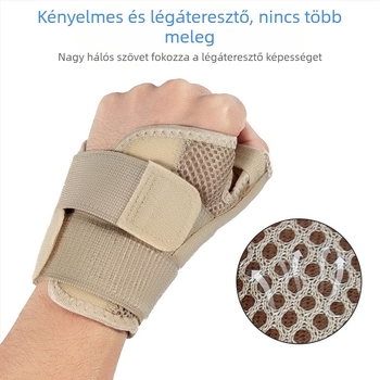 CrossBorder Sports ujjvédő, csuklóvédő, ízületi rándulás, ínhüvely csuklóvédő, ujjtámasztó pánt, nyomás alatt álló rögzített ujjvédő
