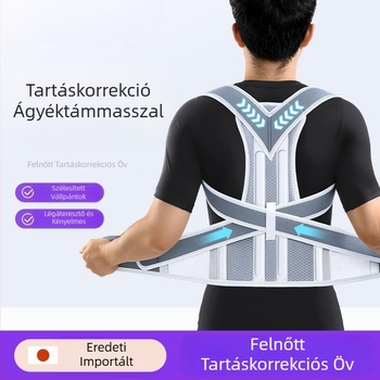 Púpos háti ortézis férfi és női felnőtteknek szóló speciális gerincferdüléses nyitott vállú egyenes háti ortézis műtermékkel
