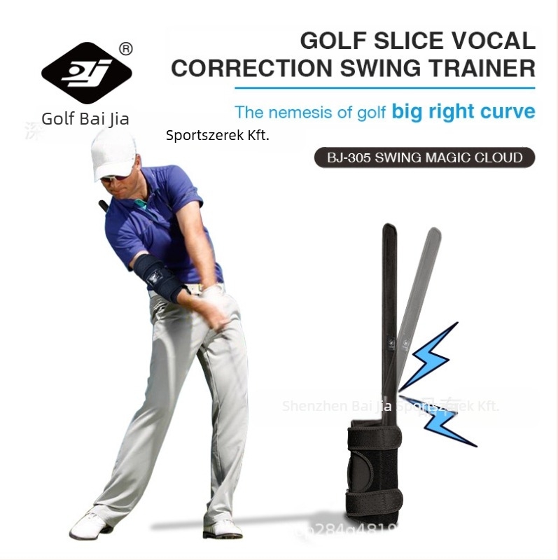 Golf Magic Cloud Cross-Border Special Bj-305 Swing hordozható, multifunkcionális edzőeszköz otthoni swing gyakorlóeszközhöz