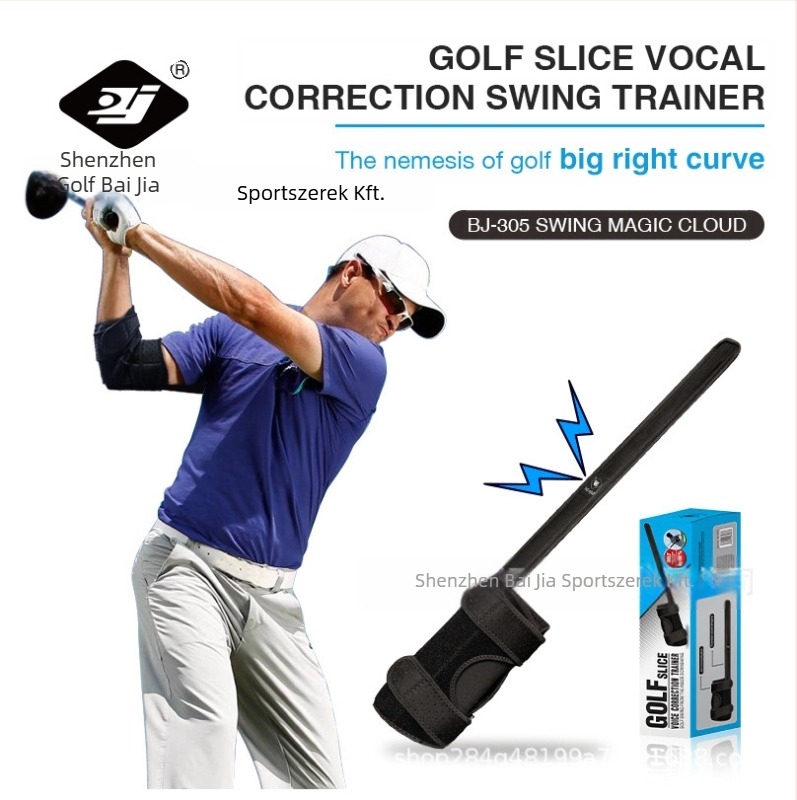 Golf Magic Cloud Cross-Border Special Bj-305 Swing hordozható, multifunkcionális edzőeszköz otthoni swing gyakorlóeszközhöz