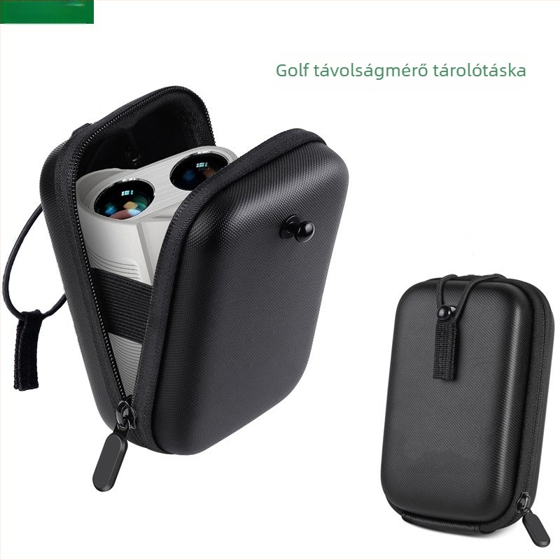 EVA golf távolságmérő tárolótáska, vízálló, ütésálló, esésálló távolságmérő lézertávcső tárolótáska