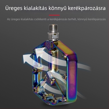 Kerékpár pedál út hegyi alumínium ötvözet öntvény dupla DU Peilin pedál pedál határokon átnyúló kültéri lovagló felszerelés