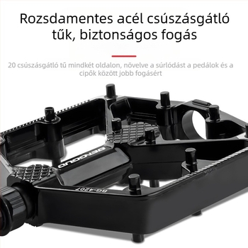 Kerékpár pedál út hegyi alumínium ötvözet öntvény dupla DU Peilin pedál pedál határokon átnyúló kültéri lovagló felszerelés