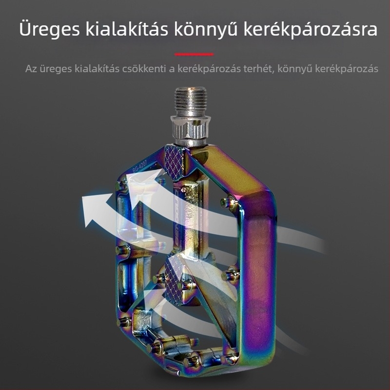 Kerékpár pedál út hegyi alumínium ötvözet öntvény dupla DU Peilin pedál pedál határokon átnyúló kültéri lovagló felszerelés