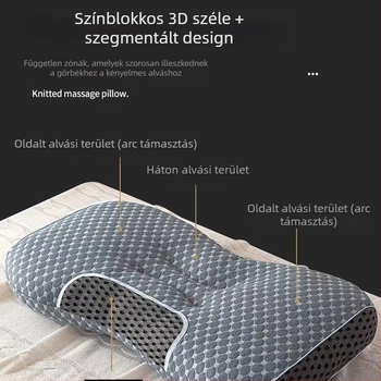 Gyári közvetlen masszázs légáteresztő nyakpárna párna párna, hogy segítsen aludni otthon férfiak és nők kollégiumi diákoknak szállodai különlegesség