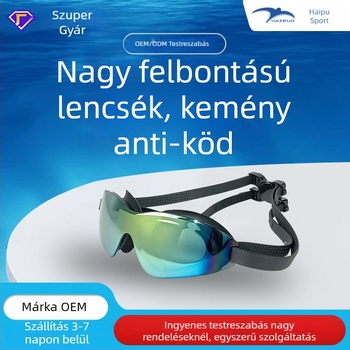 Obo határokon átnyúló felnőtt szemüveg nagykereskedelmi HD vízálló páramentesítő galvanizált úszószemüveg színes búvárszemüveg