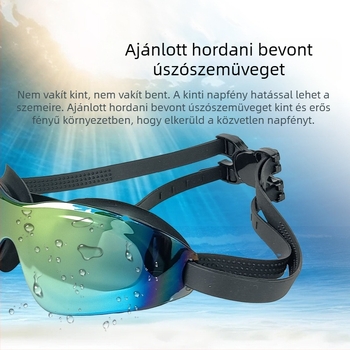 Obo határokon átnyúló felnőtt szemüveg nagykereskedelmi HD vízálló páramentesítő galvanizált úszószemüveg színes búvárszemüveg